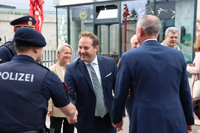 Daniel Resch freut sich über die Erfolge durch mehr Polizeipräsenz. | Foto: Ronzoni