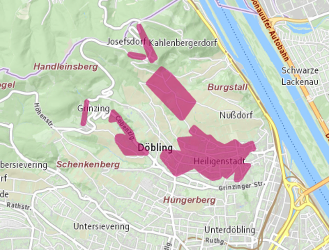 Am Montag war ein größerer Teil Döblings ohne Strom. | Foto: Screenshot Wiener Netze