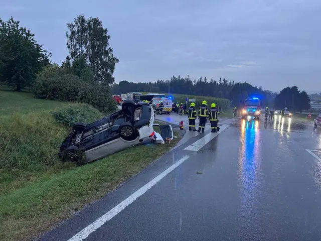 Der Unfall ereignete sich in Rohrbach-Berg. | Foto: FF Rohrbach
