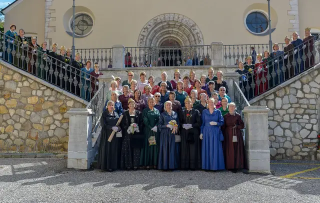 Die Wolfsberger Bürgerfrauen feierten ihr 50-jähriges Bestehen gemeinsam mit zahlreichen Ehrengästen und Bürger- und Goldhaubenfrauen aus ganz Kärnten. | Foto: Gerhard Pulsinger
