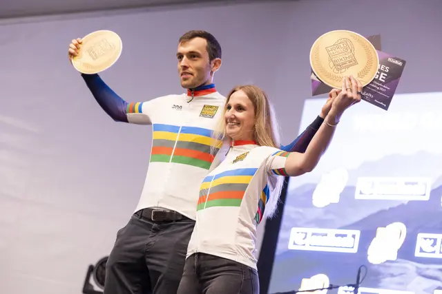 Aaron Wilhelmi und Yvonne Kuhnlein. | Foto: Markus Steiger