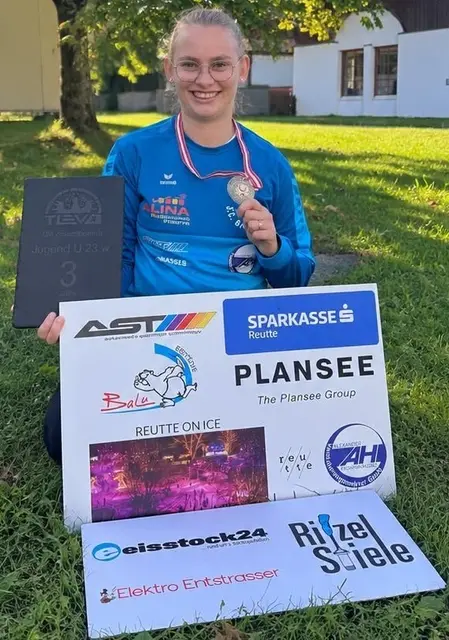 Selina Adler (U23) sicherte sich bei der ÖM im Zielbewerb die Bronzemedaille. | Foto: SCB