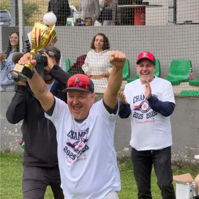 Die Freude der Rohrbacher Baseballer "Crazy Geese" war riesengroß.  | Foto: Crazy Geese