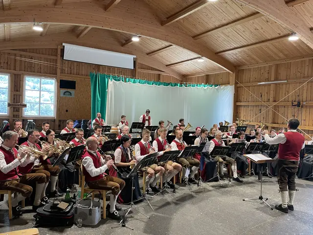 Die Kameradschaftskapelle Weiz umrahmte den Wortgottesdienst und gab anschließend noch kleines Konzert zum Besten. | Foto: Helmut Riedl/MeinBezirk
