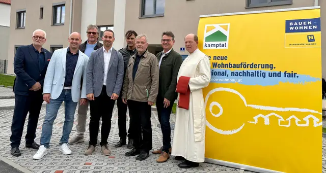 Die neuen Wohneinheiten in Irnfritz in der Florianigasse 3 sind übergeben. | Foto: Markus Kahrer