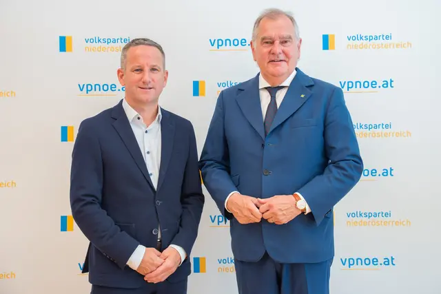Alexander Egger und Frant Dinhobl | Foto: VPNÖ