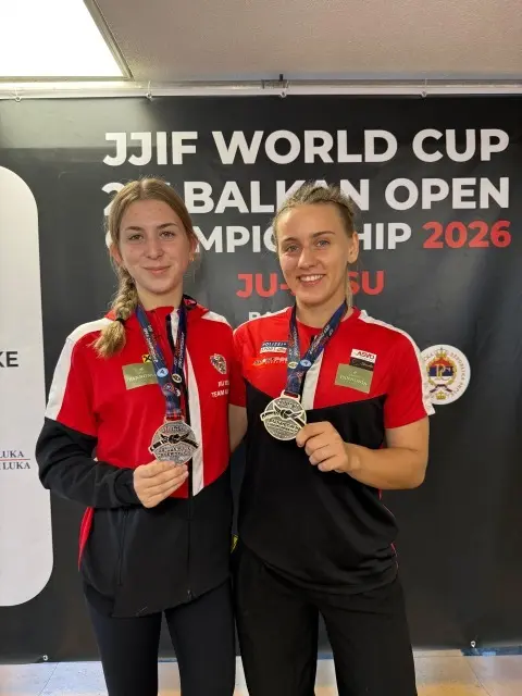 Paula Nyikos (Bronze) und Lisa Furhmann (Gold) | Foto: Fuhrmann