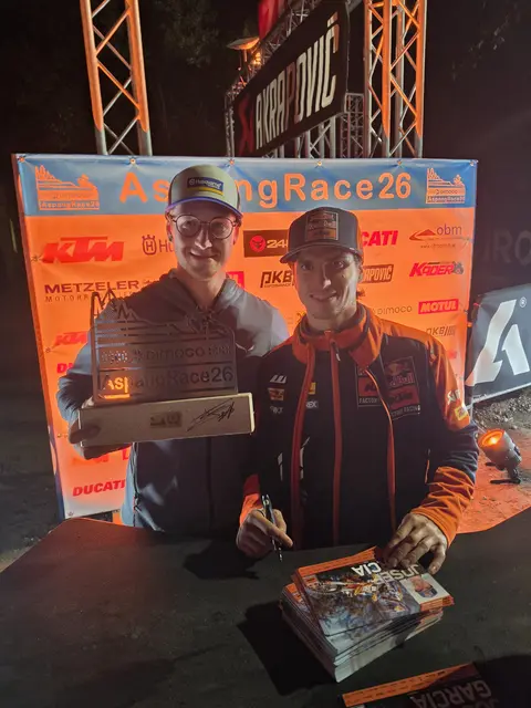 Seitlinger Mike und der 9x Enduro Weltmeister Josep Garcia