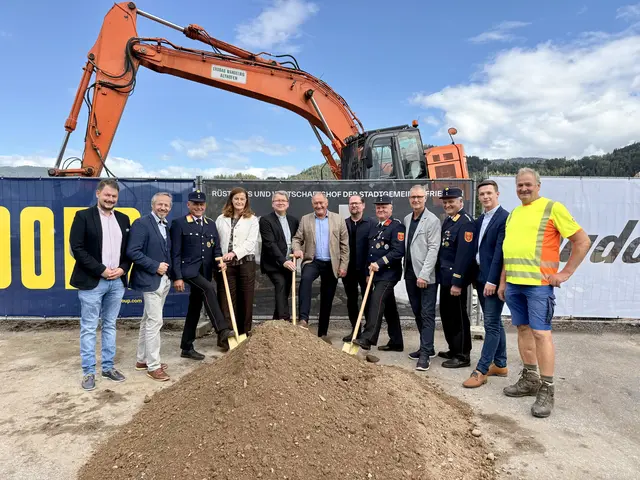 Am 14. September fand der feierliche Spatenstich für das Millionenprojekt in Friesach statt. | Foto: Stadtgemeinde Friesach