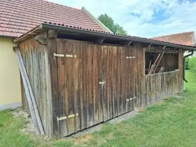 Ein ehemaliger Geräteschuppen des VSF Mold.
 | Foto: Landjugend Mold