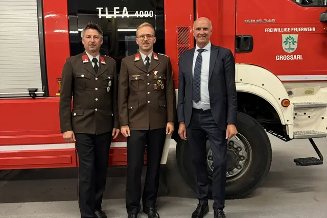 Kommandowechsel bei der Feuerwehr Großarl | Foto: Feuerwehr Großarl