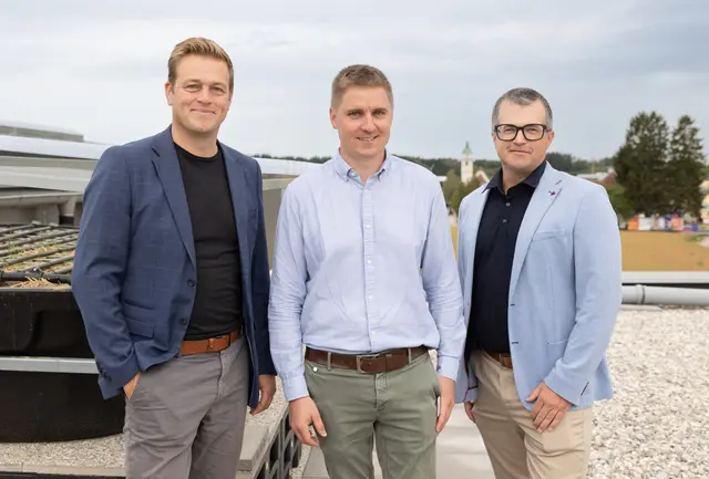 Stefan Kaineder, Bernhard Ackerl und Bürgermeister Gerald Lindinger. | Foto: Klaus Mitterhauser
