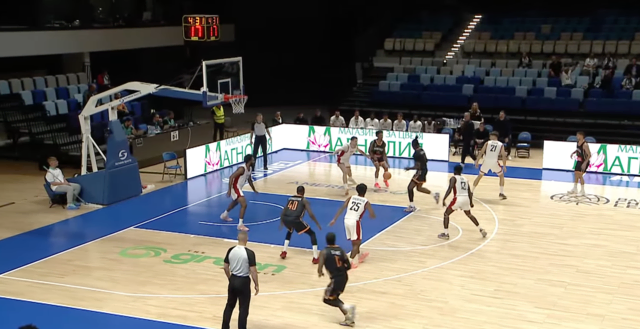 Im Achtelfinale des Qualifikationsturniers zur FIBA Basketball Champions League verlor BC Vienna in Bulgarien gegen Promitheas Patras mit 82:92.  | Foto: Screenshot Basketball Champions League/YouTube