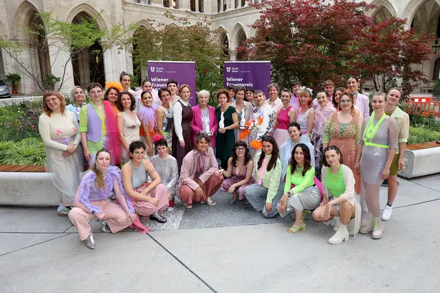 Der Femchor begleitete das Event musikalisch und gewann auch in der Kategorie "Alltagsheldin". | Foto: Stadt Wien/Martin Votava