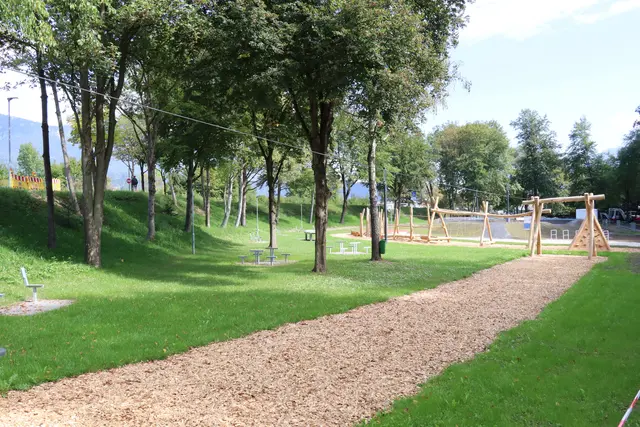 Der Pumptrack und Ninja-Parcours in Volders werden am 19. Oktober offiziell eröffnet. | Foto: Kendlbacher