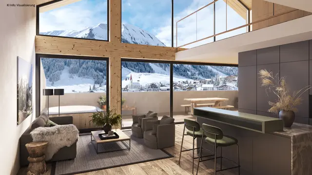Noch sind es Visualisierungen, die man vom neuen Berwanger Hof herzeigt. Bald wird das Haus eröffnet und die ersten Gäste können sich selbst ein Bild vom Angebot machen. | Foto: Alps Resorts
