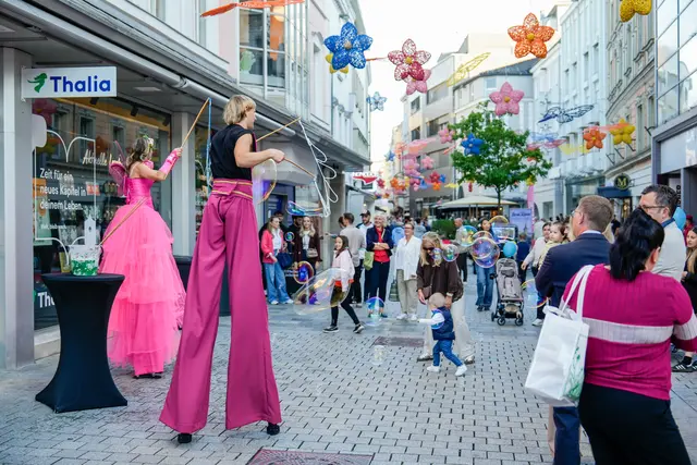 Die herbstliche ShoppingWeek in Wels wurde auch heuer wieder zum Einkaufserlebnis für tausende Besucher. | Foto: Oliver Erenyi
