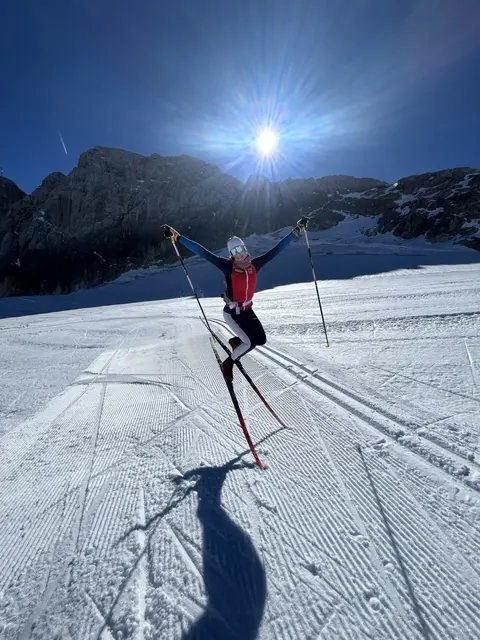 Schnee, Langlauf und jede Menge Spaß gehören einfach dazu. | Foto: Privat