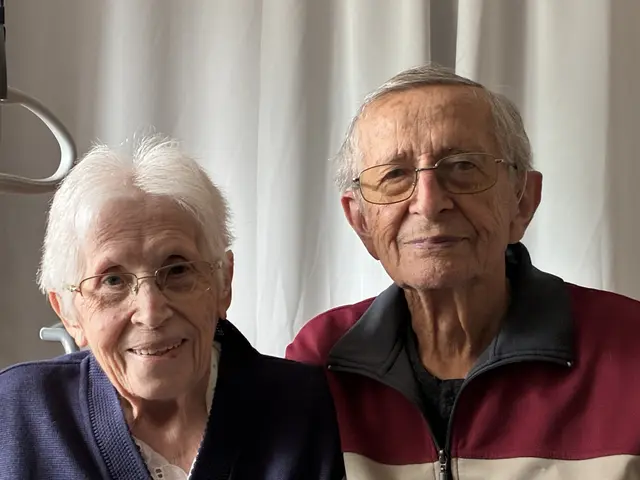 70 Jahre Liebe und Zufriedenheit: Das Schärdinger Ehepaar Anna und Johann Mayer feiert am 22. September 2026 Gnadenhochzeit. | Foto: Fam. Mayer