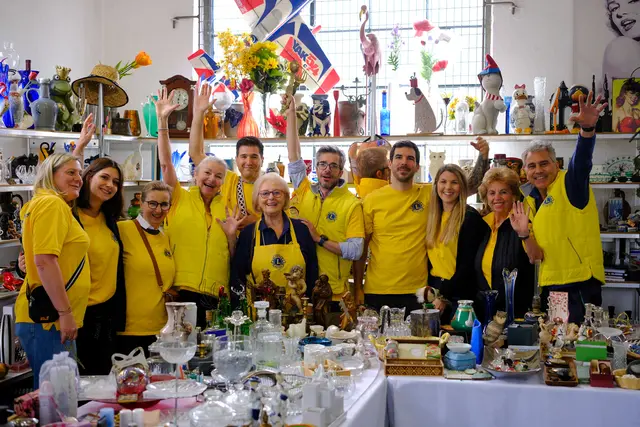 Der Reinerlös des Flohmarkts, der von Freitag, 9. Oktober, bis Sonntag, 11. Oktober über die Bühne geht, kommt zu 100 Prozent sozialen Projekten in Klosterneuburg und Umgebung zugute. | Foto: Lions Club Klosterneuburg-Babenberg