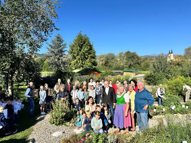 Kürzlich wurde der Kräutergarten "Geranium" in St. Andrä feierlich eröffnet. | Foto: Stadtgemeinde St. Andrä