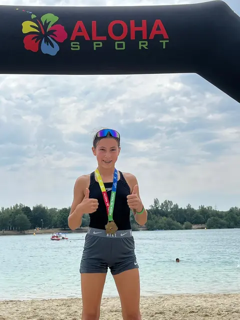 Svenja Zöchbauer ist das "Küken" im Team. | Foto: Privat