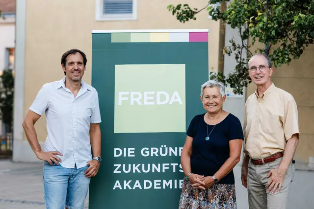 v.l.n.r. Gemeinderat Rainer Fussenegger, Gemeinderätin Sigrid Jardo und Ersatz-Gemeinderat Günther Engelits 
 | Foto: Caterina Hoffmann
