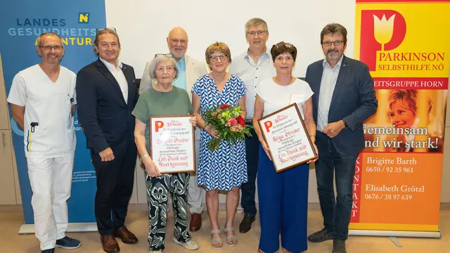 Das runde Jubiläum wurde im Festsaal des Landesklinikums Horn gemeinsam mit zahlreichen Mitgliedern, Angehörigen und langjährigen Wegbegleitern gefeiert. | Foto: Eduard Reininger / zVg: LK Horn