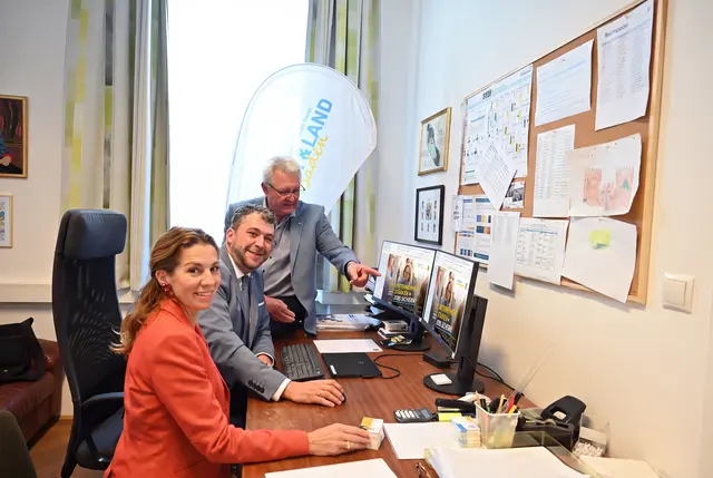 Bürgerservice aus erster Hand: In Baden stehen künftig persönliche Sprechstunden und verschiedene Serviceangebote zur Verfügung. | Foto: VPNÖ-BN