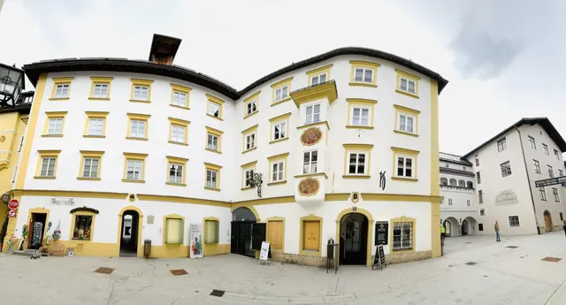 Das Kultur Café (Bild: Eingang Hinterstadt) wird verpachtet. | Foto: Klaus Kogler