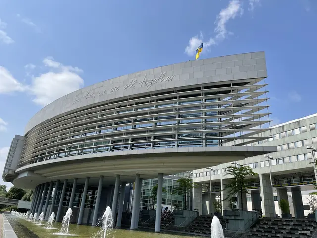Im NÖ Landhaus wird über die Umsetzung der Renaturierung diskutiert. | Foto: Zeiler