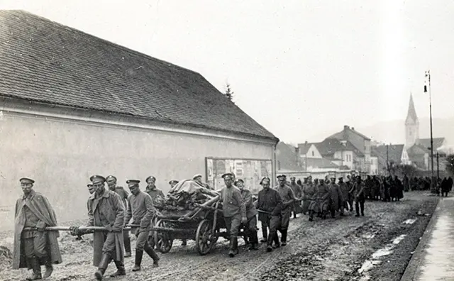 Russische Gefangene in Knittelfeld | Foto: Stadtarchiv Knittelfeld