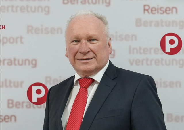 Norbert Höpoltseder, Präsident des Pensionistenverbandes OÖ, fordert eine sachliche Debatte über Pensionskosten und eine gerechtere Finanzierung des Sozialstaates. | Foto: PVOÖ