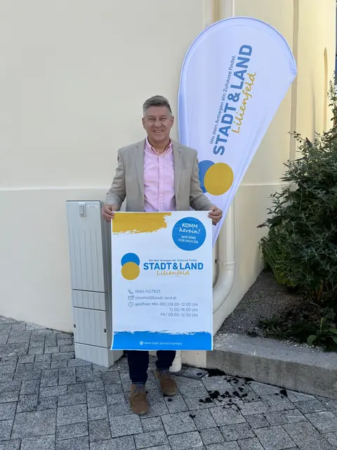 Bundesrat Karl Weber will mit „Stadt &amp; Land“ das Bürgerservice im Bezirk Lilienfeld direkt vor Ort ausbauen. | Foto: Stadt &amp; Land Lilienfeld