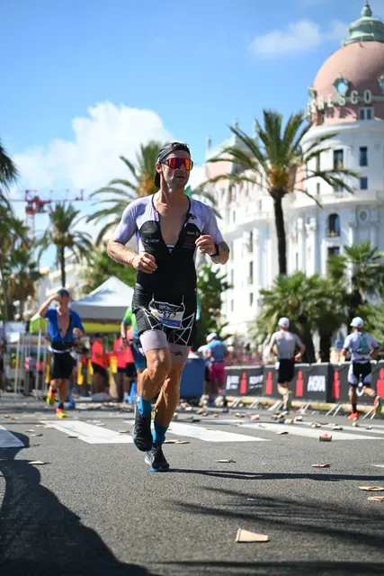 Markus Zöchbauer startete etwa bei der Ironman-70.3-WM in Nizza. | Foto: Finisherpix
