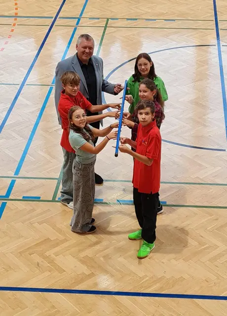 Zu Schulbeginn wurden die neuen Schülerinnen und Schüler mit einem Willkommensfest begrüßt. | Foto: MS Stift Zwettl
