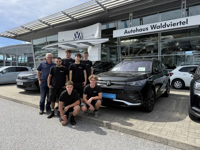 Aktuell sind neun Lehrlinge in der Fachwerkstatt des Autohaus Waldviertel tätig. | Foto: Autohaus Waldviertel