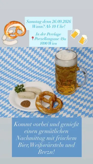 Am Samstag, 26. September, ruft Gastwirt Michael Perr „ein bisschen Wiesn in der Porzellangasse" aus. | Foto: Michael Perr