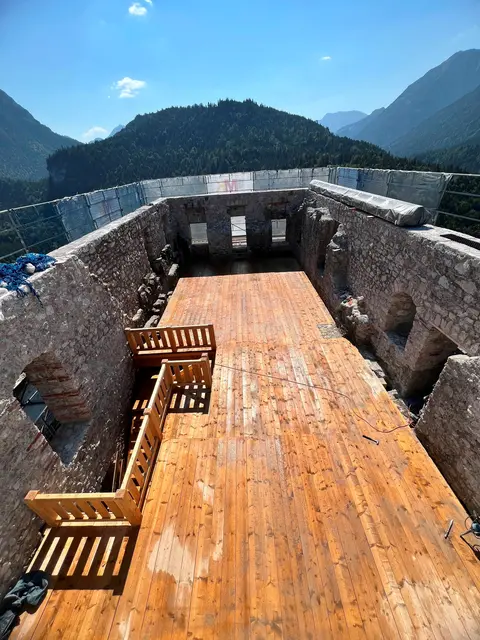 Stand Juli 2026: das 2. Obergeschoss ist fertig. | Foto: Burgenwelt Ehrenberg