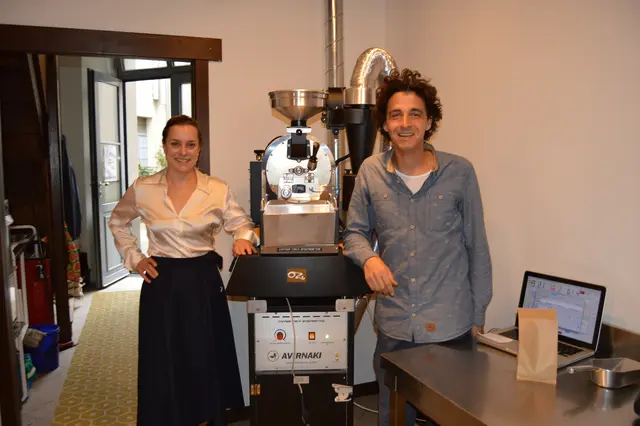 Petra Köfer und Markus Ogris von "Zero Gravity Coffee &amp; Cocoa".  | Foto: Lehner