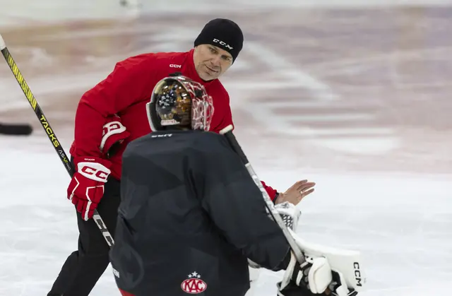 Andrej Hočevar bei einer Trainingseinheit | Foto: EC-KAC/Wolfgang Jannach