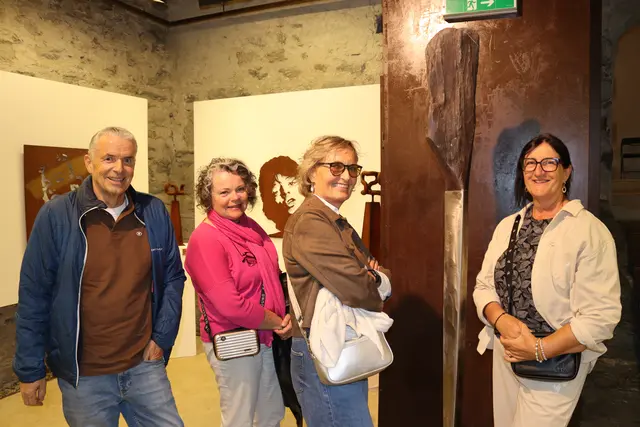 Hannes Schaffenrath, Katharina Laichner, Maria Rabatscher und Karin Santer aus Telfs.  | Foto: Elisabeth Zangerl