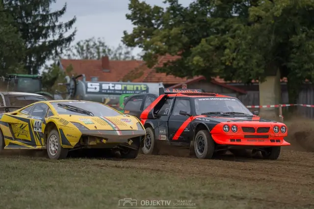 Der schwarz-rote Lancia Delta von Hans-Peter Füreder | Foto: Objektiv Scharinger