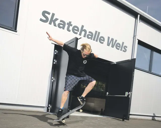 Nach rund einem Jahr Bauzeit kann die neue Welser Skatehalle nun eröffnet und kostenlos genutzt werden. | Foto: Stadt Wels
