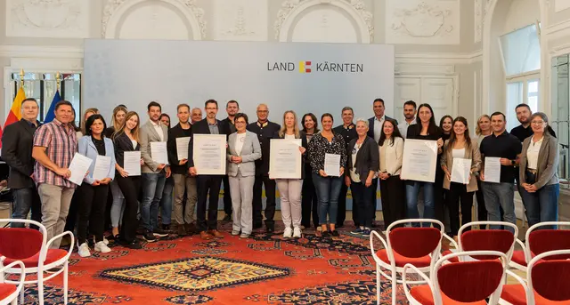 Nach der Pilotphase soll die neue Demenzkompetenz-Schulung nun kärntenweit ausgerollt werden. | Foto: LPD Kärnten/Jannach