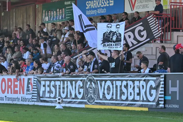 Endlich bewahrheitete sich der Spruch der Fans mit der Festung Voitsberg. | Foto: GEPA-Pictures