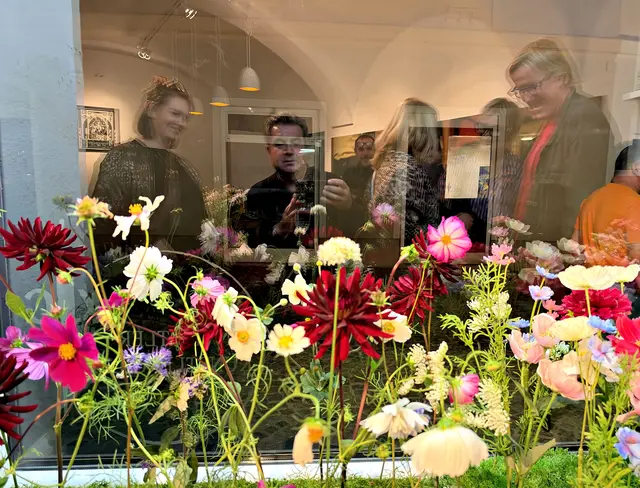 Blumen gesteckt von Hanna Kirmann | Foto: Josef Goldhofer