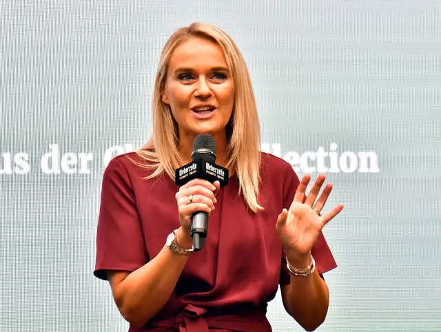 Moderatorin Kati Hochhold