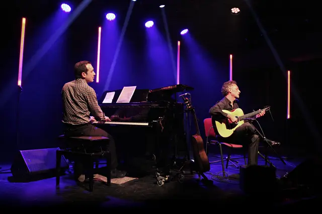 Manuel Randi und Alex Trebo boten einen intensiven und anspruchsvollen Einblick in ihr musikalisches Schaffen.