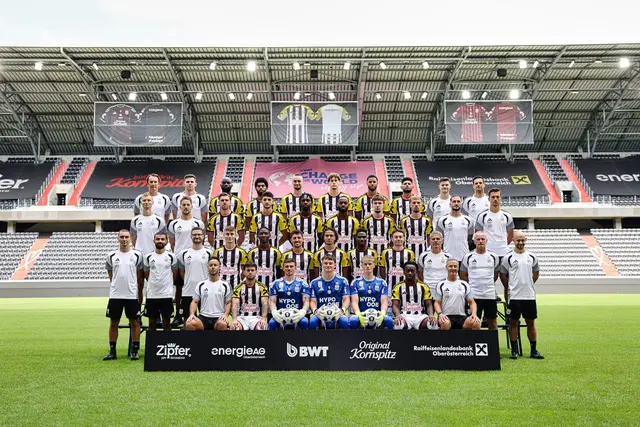 Das LASK-Team 2026/27 hat mit Matches gegen den FC Liverpool oder Real Madrid große Herausforderungen vor sich. | Foto: MeinBezirk/Benjamin Reischl